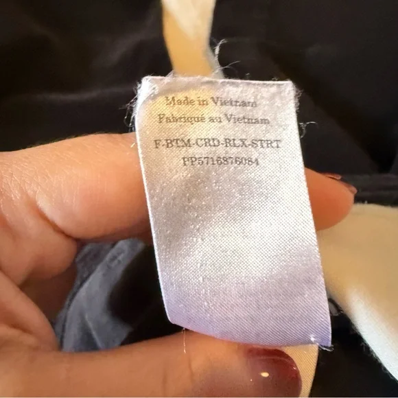 Everlane Corduroy Straight-Leg Pants – Black (Size 8) - Picture 8 of 12